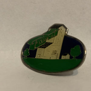 Fawcet Albeta Grain Elevator Lapel Hat Pin