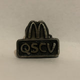 QSCV Mcdonalds Logo Lapel Hat Pin