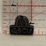 QSCV Mcdonalds Logo Lapel Hat Pin