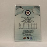 #11 Blake Wheeler Winnipeg Jets  2019-20 UD MVP Hockey Card AC