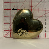 Hand Print on a Heart Lapel Hat Pin