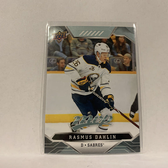 #178 Rasmus Dahlin Buffalo Sabres  2019-20 UD MVP Hockey Card AC