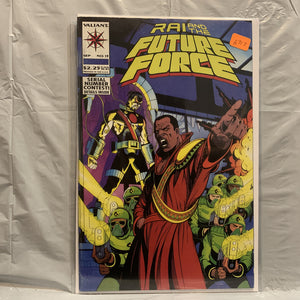 #13 Rai and the Future Force Valiant Comics BF 8615