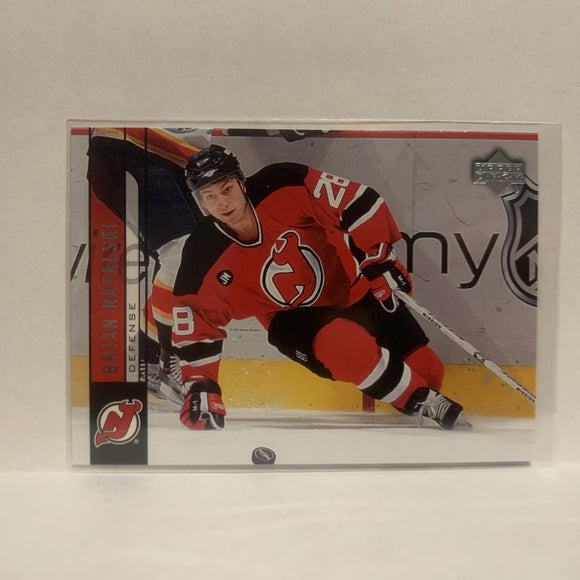 #117 Brian Rafalski New Jersey Devils 2006-07 Upper Deck Series One Hockey Card JG