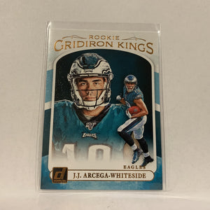 #RGK-20 J.J. Arcega-Whiteside Philadelphia Eagles GridIron Kings 2019 Donruss Football Card AD