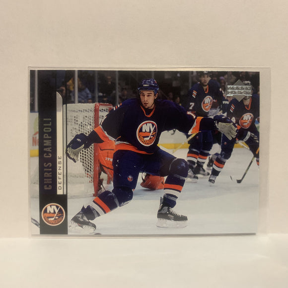 #125 Chris Campbell New York Islanders 2006-07 Upper Deck Series One Hockey Card JG