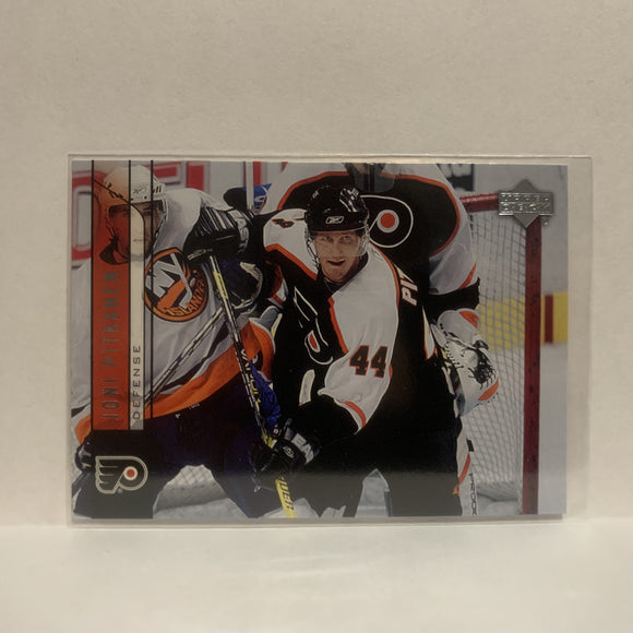 #145 Joni Pitkanen Philadelphia Flyers 2006-07 Upper Deck Series One Hockey Card JH