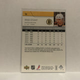 #16 Brad Stuart Boston Bruins 2006-07 Upper Deck Series One Hockey Card JH