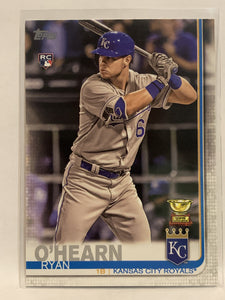 #332 Ryan O'Hearn All Star Rookie Kansas City Royals 2019 Topps Series One Baseball Card