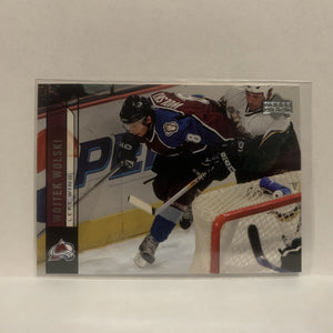 #52 Wojtek Wolski Colorado Avalanche 2006-07 Upper Deck Series One Hockey Card JI