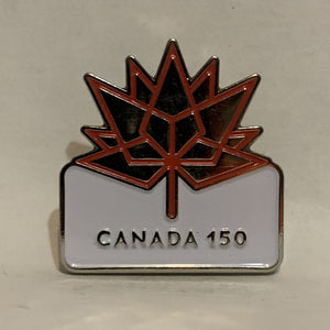 Canada 150 Maple Leaf Logo Lapel Hat Pin