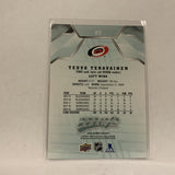 #85 Teuvo Teravainen Carolina Hurricanes  2019-20 UD MVP Hockey Card AF