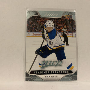 #25 Vladimir Tarasenko St Louis Blues  2019-20 UD MVP Hockey Card AF