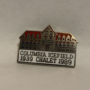 Columbia Icefield Chalet 1939 1989 Alberta Lapel Hat Pin