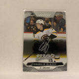 #18 Charlie Mcavoy Boston Bruins  2019-20 UD MVP Hockey Card AF