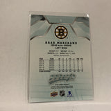 #9 Brad Marchand Boston Bruins  2019-20 UD MVP Hockey Card AF