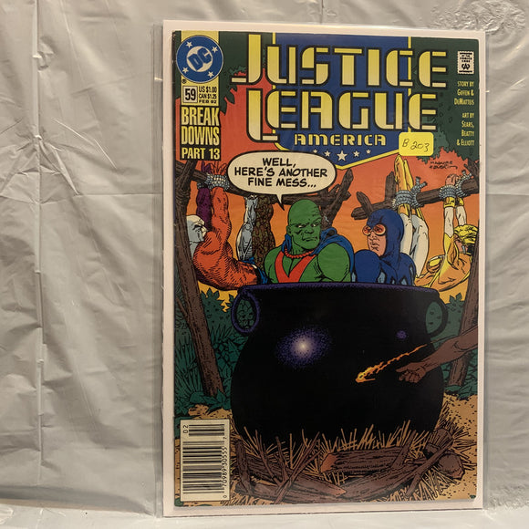 #59 Justice League America Break Downs Part 13 DC Comics BH 8710