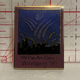 XIII Pan Am Games Winnipeg '99 Manitoba Lapel Hat Pin