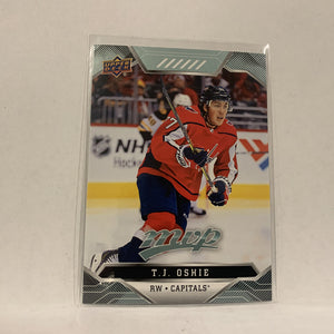 #103 T.J. Oshie Washington Capitals  2019-20 UD MVP Hockey Card AF