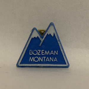 Bozeman Montana Mountain Lapel Hat Pin