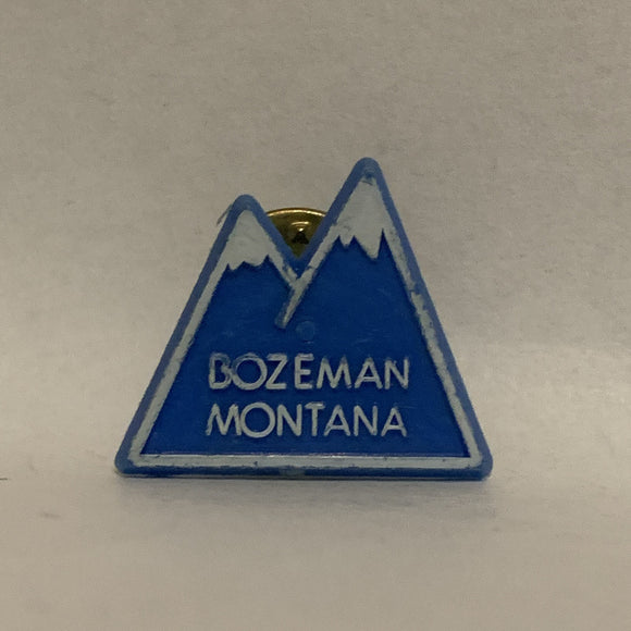 Bozeman Montana Mountain Lapel Hat Pin