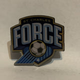 St Charles Force Soccer Lapel Hat Pin