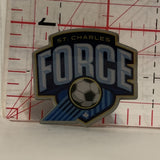 St Charles Force Soccer Lapel Hat Pin