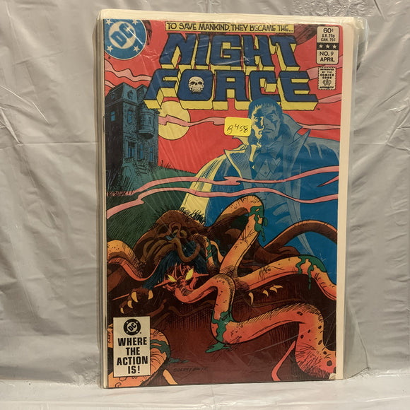 #9 Night Force  DC Comics BI 8752