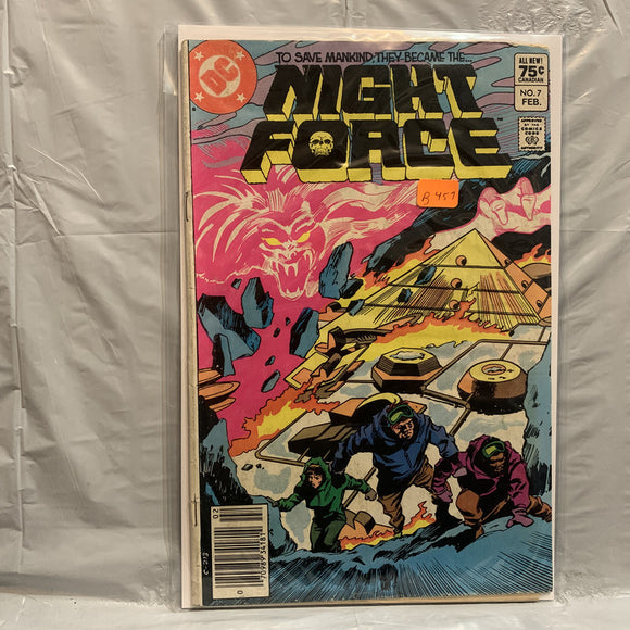 #7 Night Force DC Comics BI 8753
