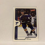 #189 Scott Young St Louis Blues  2002-03 UD Victory Hockey Card AG