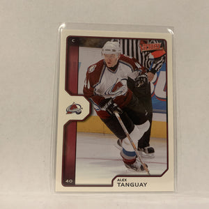 #55 Alex Tanguay Colorado Avalanche  2002-03 UD Victory Hockey Card AG