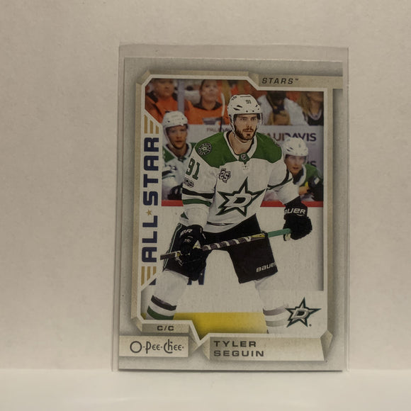 #19 Tyler Seguin Dallas Stars All Star 2018-19 O-Pee-Chee Hockey Card JK