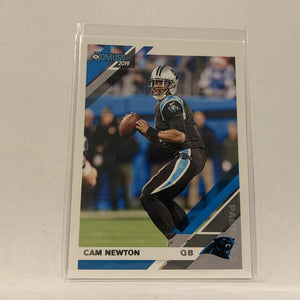 #41 Cam Newton Carolina Panthers  2019 Donruss Football Card AH