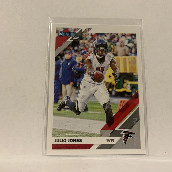 #19 Julio Jones Atlanta Falcons  2019 Donruss Football Card AH