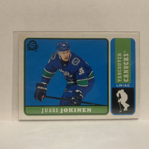 #474 Jussi Lokinen Vancouver Canucks 2018-19 O-Pee-Chee Hockey Card JK