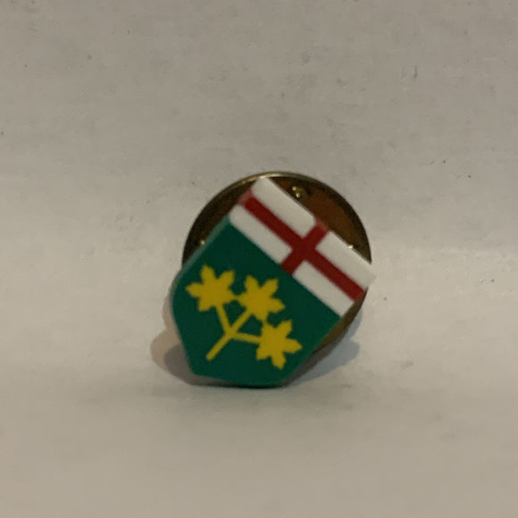 Ontario Crest Emblem Lapel Hat Pin