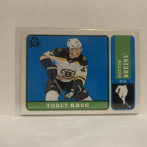 #149 Torey Krug Boston Bruins 2018-19 O-Pee-Chee Hockey Card JK