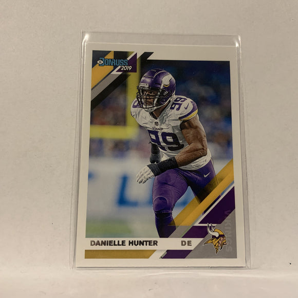 #160 Danielle Hunter Minnesota Vikings  2019 Donruss Football Card AH