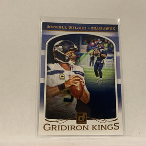 #GK-13 Russell Wilson Seattle Seahawks  2019 Donruss Football Card AH