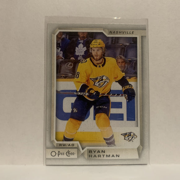 #419 Ryan Hartman Nashville Predators 2018-19 O-Pee-Chee Hockey Card JL