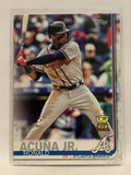 #1 Ronald Acuna Jr  All Star Rookie Atlanta Braves 2019 Topps Series One Baseball Card