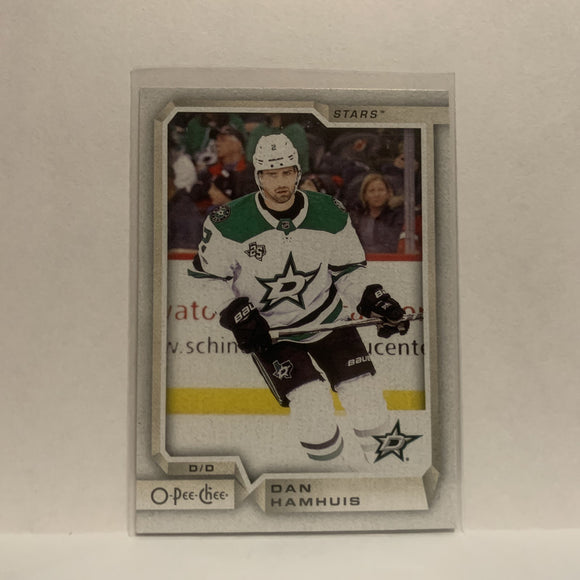 #358 Dan Hamhuis Dallas Stars 2018-19 O-Pee-Chee Hockey Card JL