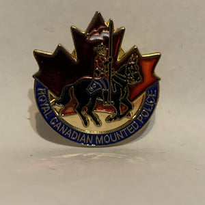 Royal Canadian Mounted Police Musical Ride Lapel Hat Pin