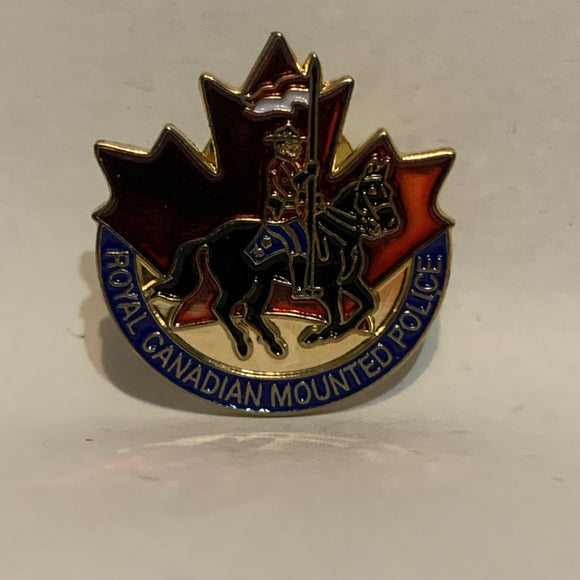 Royal Canadian Mounted Police Musical Ride Lapel Hat Pin