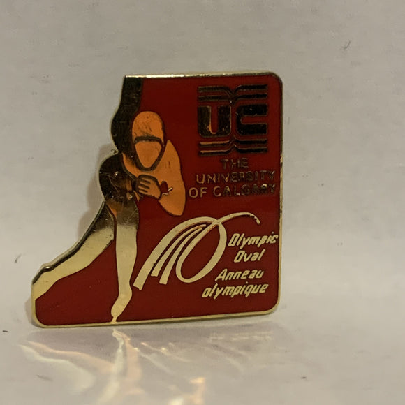 Olympic Oval The University of Calgary Lapel Hat Pin