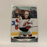 #152 Nico Hischier New Jersey Devils  2019-20 UD MVP Hockey Card AJ