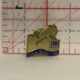 Celebrate Manitoba's 125th 1995 Bison Lapel Hat Pin