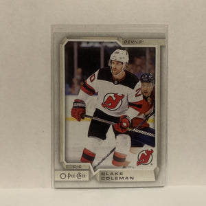 #431 Blake Coleman New Jersey Devils 2018-19 O-Pee-Chee Hockey Card JN