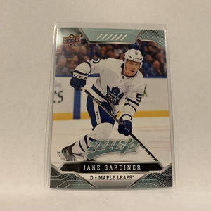 #150 Jake Gardiner Toronto Maple Leafs  2019-20 UD MVP Hockey Card AJ