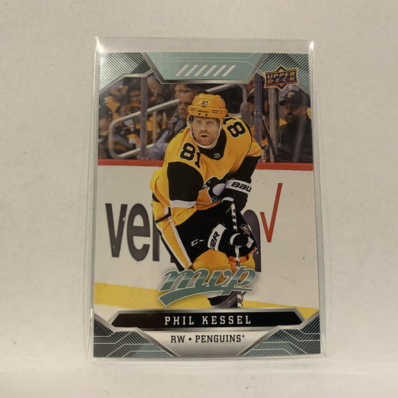 #44 Phil Kessel Pittsburgh Penguins  2019-20 UD MVP Hockey Card AK